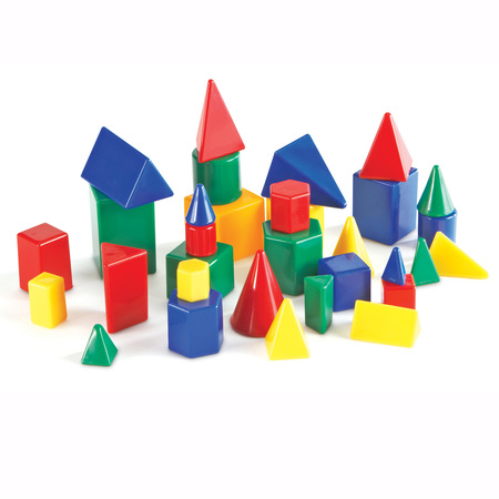 LEARNING RESOURCES Mini GeoSolids®, 32 Pieces 0913